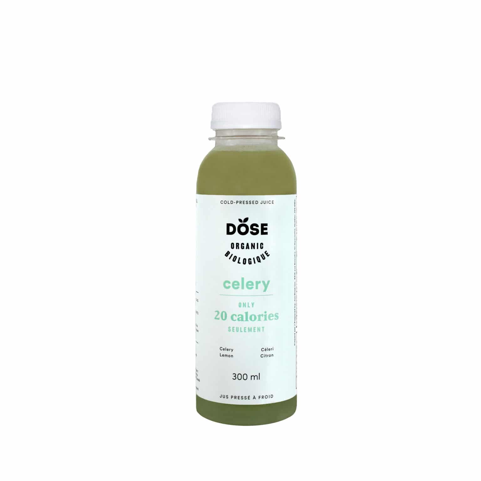 CELERY 14 organic cold pressed juices 300ml Dose Juice